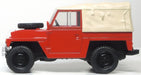Oxford Diecast 1:43rd Scale Red Land Rover Lightweight Left