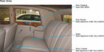 Oxford Diecast 1:43 scale Rolls Royce 25/30 - Thrupp & Maberley Burgundy 43R25001 Interior 2