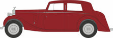 Oxford Diecast 1:43 scale Rolls Royce 25/30 - Thrupp & Maberley Burgundy 43R25001 Left