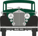Oxford Diecast Rolls Royce 25/30 1:43 scale - Thrupp & Maberley Dark Green/Black 43R25002 Front