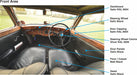 Oxford Diecast Rolls Royce 25/30 1:43 scale - Thrupp & Maberley Dark Green/Black 43R25002 Interior 1