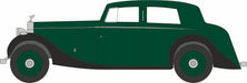 Oxford Diecast Rolls Royce 25/30 1:43 scale - Thrupp & Maberley Dark Green/Black 43R25002 Left