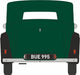 Oxford Diecast Rolls Royce 25/30 1:43 scale - Thrupp & Maberley Dark Green/Black 43R25002 Rear