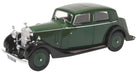 Oxford Diecast Rolls Royce 25/30 1:43 scale - Thrupp & Maberley Dark Green/Black 43R25002