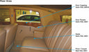 Oxford Diecast 1:43 Scale Rolls Royce 25 30 - Thrupp & Maberley Black 43R25003 Interior 2