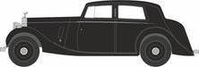 Oxford Diecast 1:43 Scale Rolls Royce 25 30 - Thrupp & Maberley Black 43R25003 Left