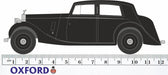 Oxford Diecast 1:43 Scale Rolls Royce 25 30 - Thrupp & Maberley Black 43R25003 Mesurements