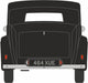 Oxford Diecast 1:43 Scale Rolls Royce 25 30 - Thrupp & Maberley Black 43R25003 Rear