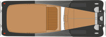 Oxford Diecast 1:76 Scale OO Rolls Royce Phantom III Fawn/black 76RRP3002 Top