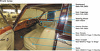 Oxford Diecast Rolls Royce Phantom V James Young Burgundy and Silversand 1:43rd Scale Interior Front