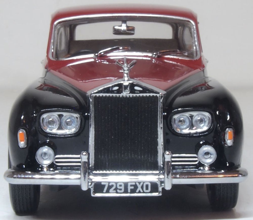 Oxford Diecast Rolls Royce Phantom V James Young Claret/Black 1:43