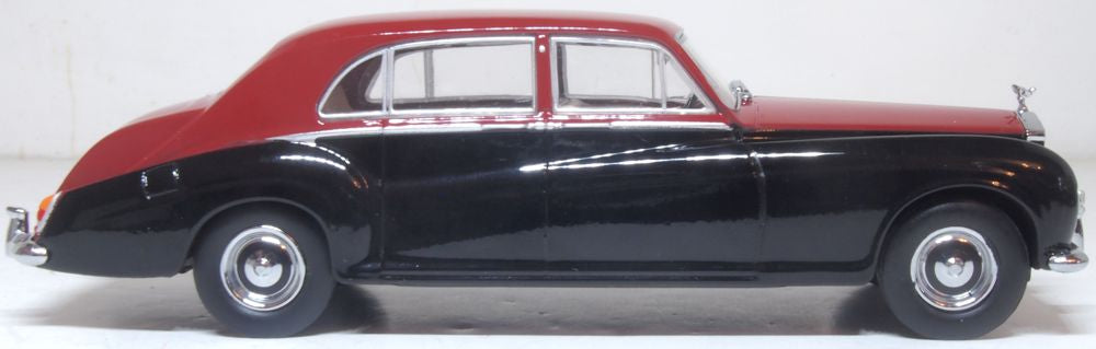 Oxford Diecast Rolls Royce Phantom V James Young Claret/Black 1:43