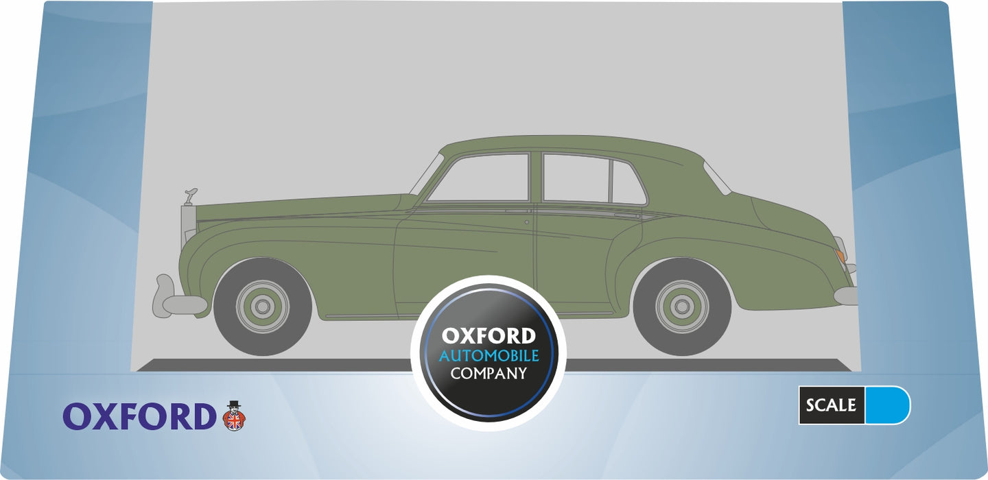 Oxford Diecast Rolls Royce Silver Cloud I Smoke Green
