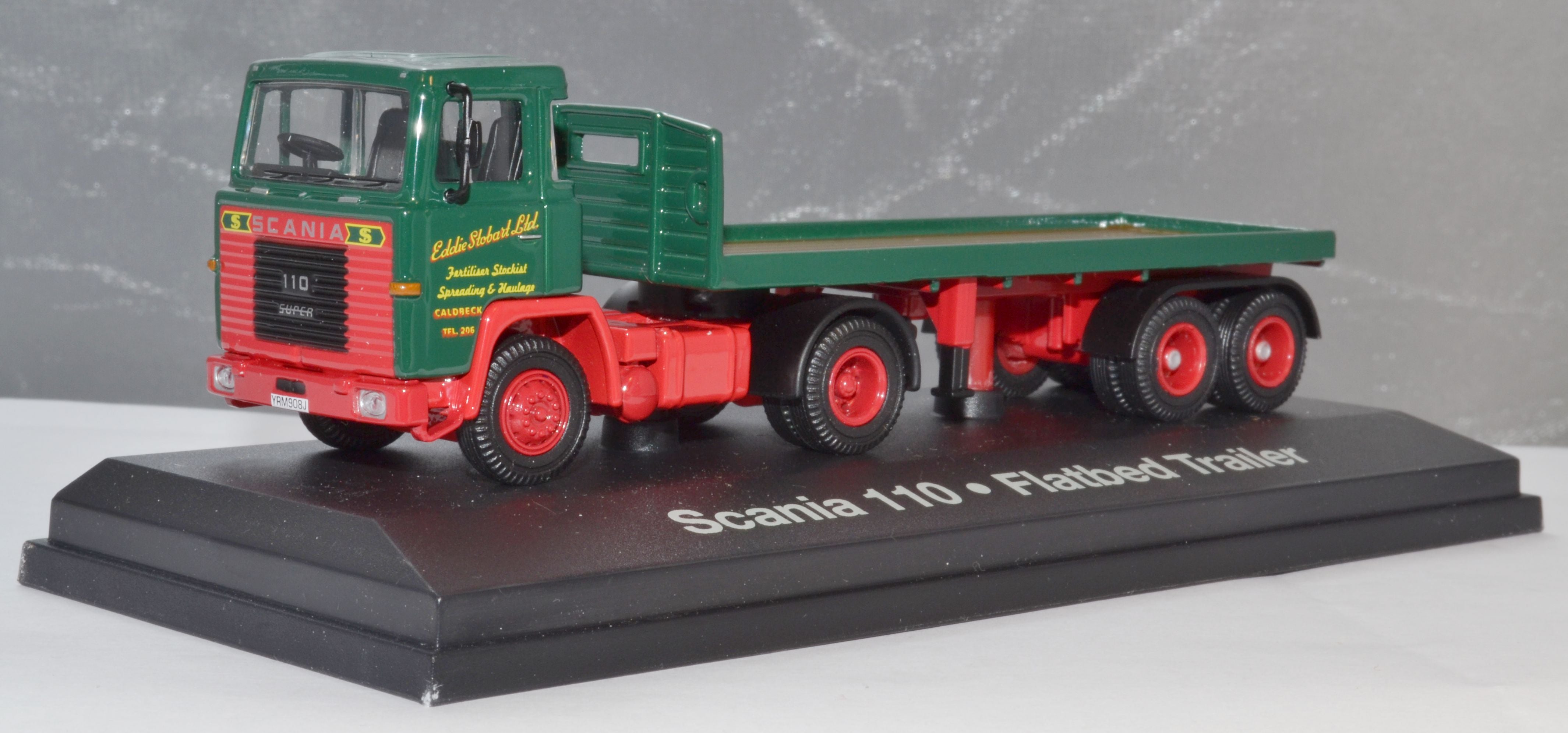 Eddie Stobart Scania 110 Flatbed Trailer Eddie Stobart Scania 110 Flatbed Trailer