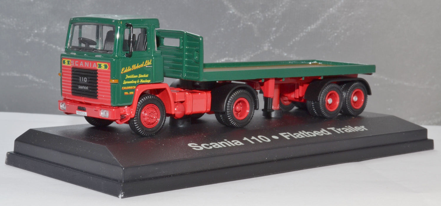 Eddie Stobart Scania 110 Flatbed Trailer