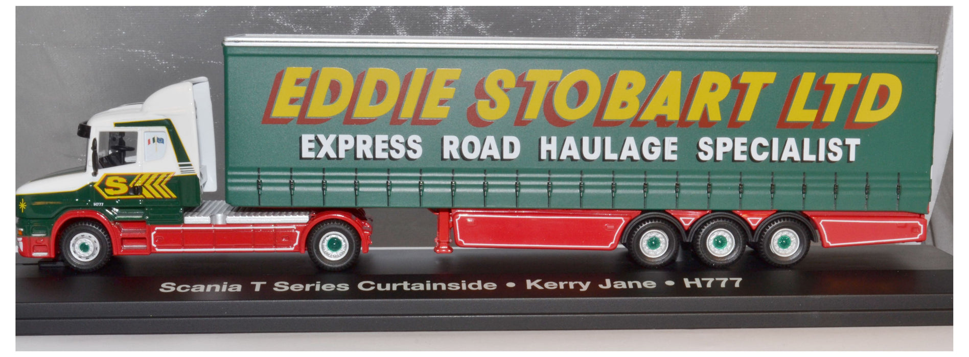 Eddie Stobart Scania T Cab Curtainside Oxford Diecast Eddie Stobart Scania T Cab Curtainside Oxford Diecast