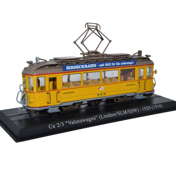 Atlas Trams Ce 2/3 Valutawagen (Lindner/SLM/SSW) - 1920 (1934) 1:76 Scale