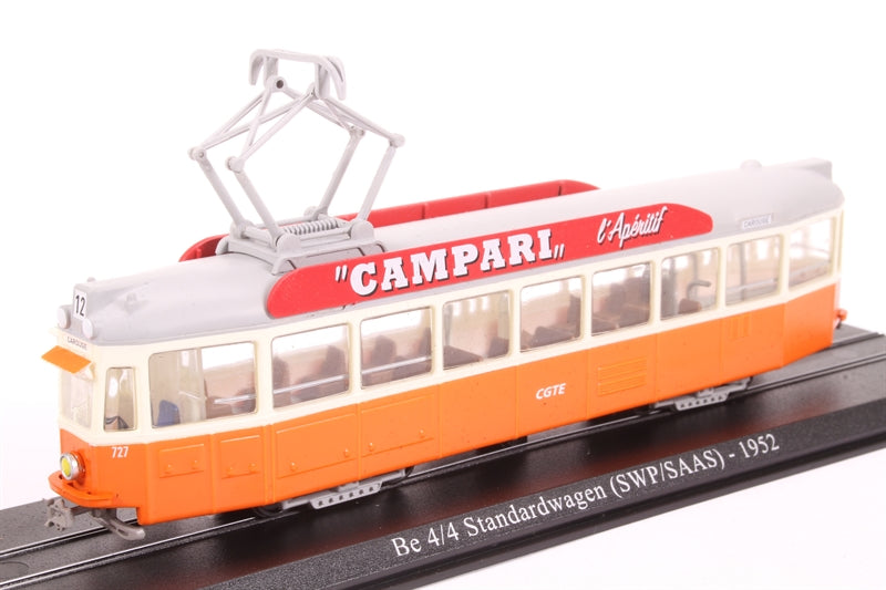 Atlas Trams Be 4/4 Standardwagen (SWP/SAAS) - 1952 1:76 Scale