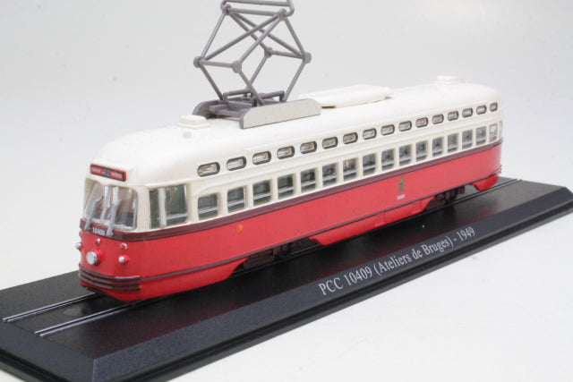 Atlas Trams PCC 10409 ( Ateliers de Bruges) - 1949 1:76 Scale
