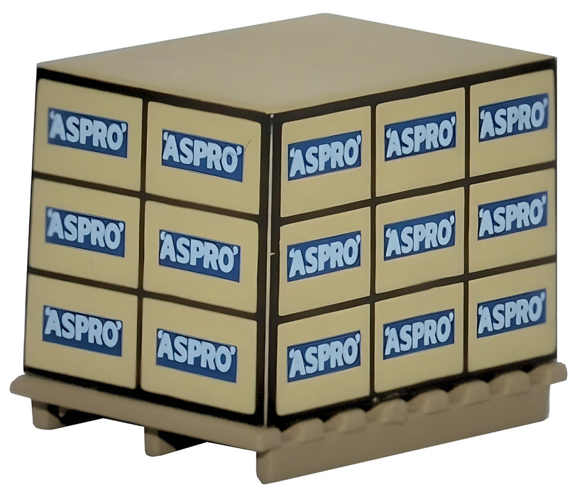 Oxford Diecast Pallet/loads Aspro 76ACC001 Pack of 4