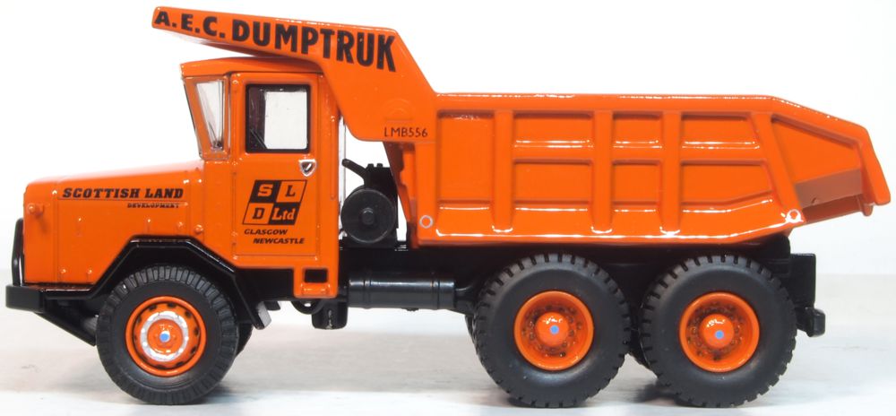 Oxford Diecast AEC 690 Dump Truck Scottish Land Development 1:76
