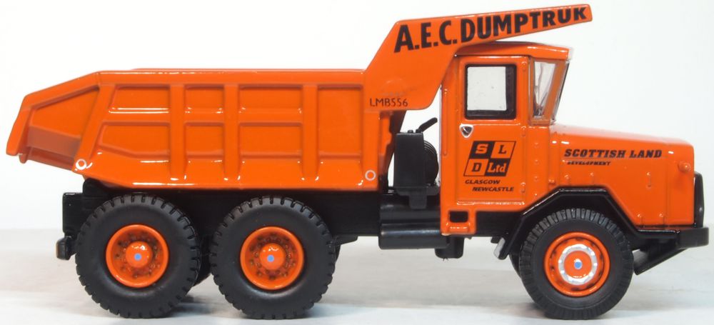 Oxford Diecast AEC 690 Dump Truck Scottish Land Development 1:76