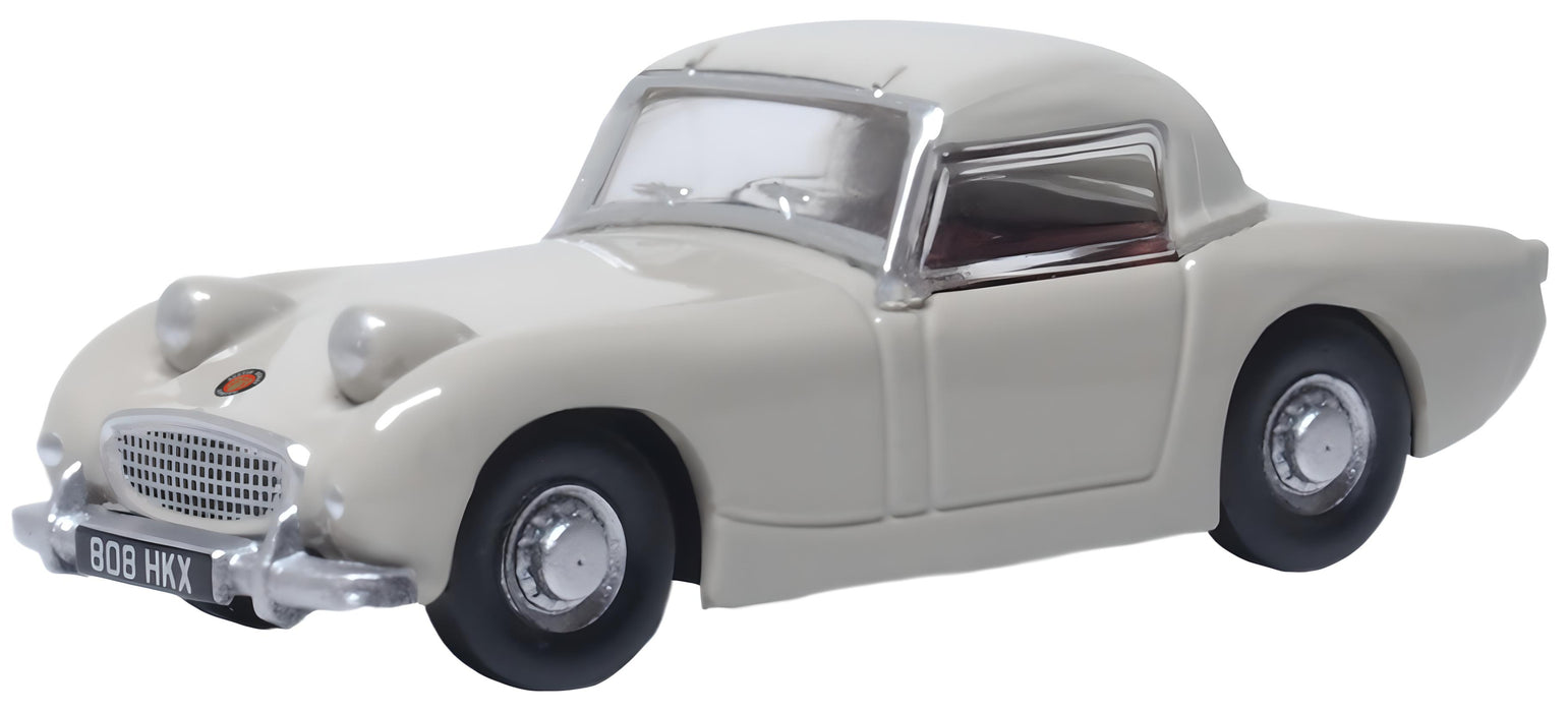 Oxford Diecast Nevada Beige Austin Healey Frogeye Sprite - 1:76 scale