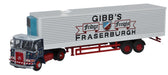 Oxford Diecast Atkinson Borderer 40ft Fridge Trailer Gibbs of Fraserbu 76ATK002