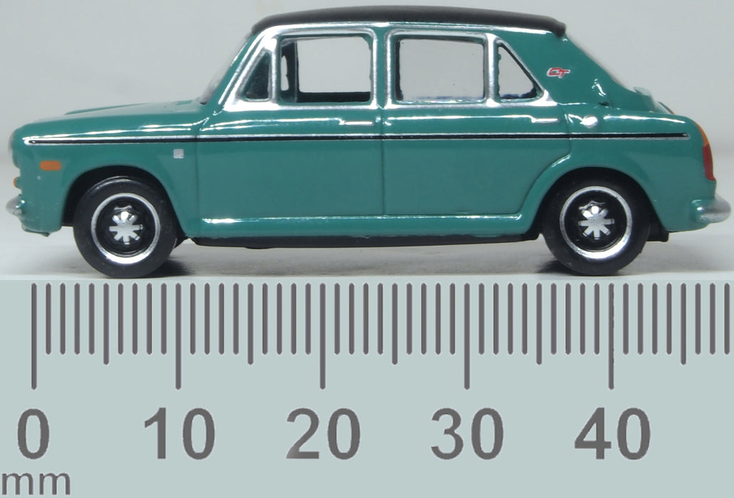 Oxford Diecast Austin 1300 GT Aqua 1:76 Scale
