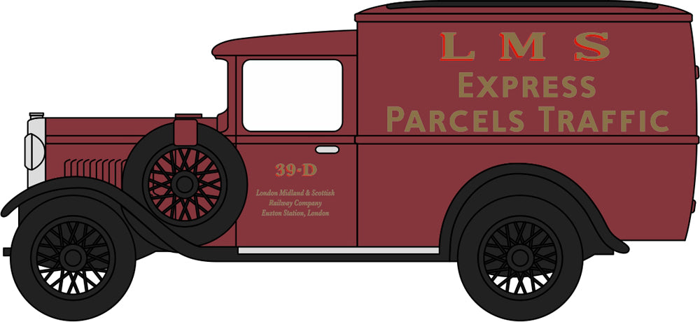 Oxford Diecast Austin 10 Van LMS 1:76 Scale