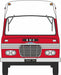 Oxford Diecast BMC Car Transporter Front with Two Minis BMC Competitions Dept 1:76 scale 