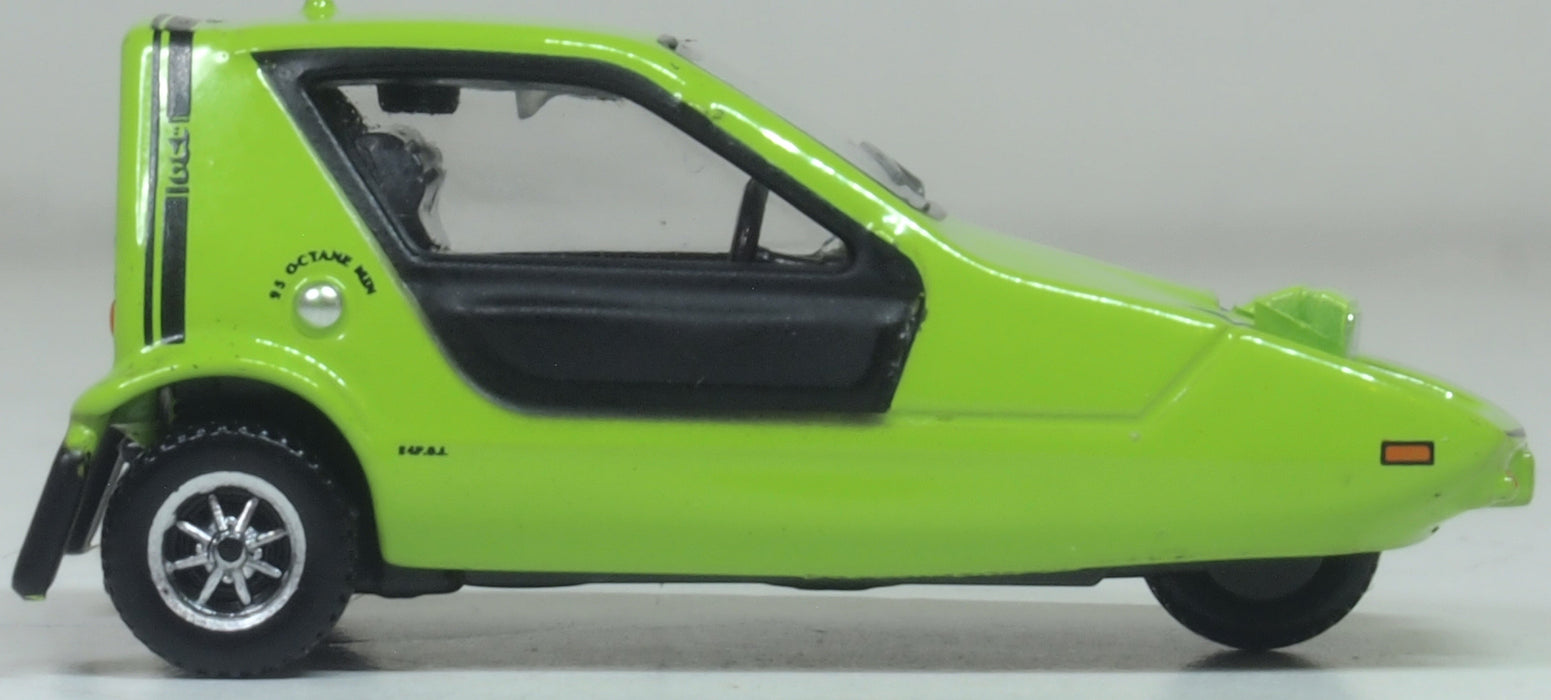 Oxford Diecast Bond Bug Lime Green 1:76