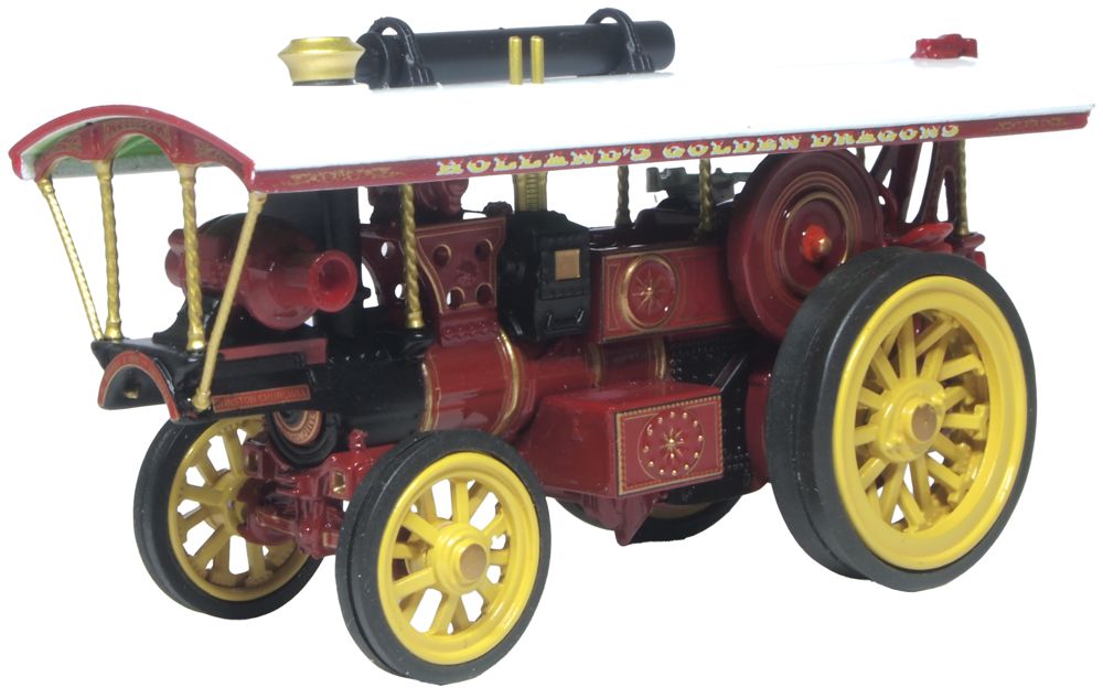 Oxford Diecast Burrell Scenic Showmans Loco Winston Churchill 1:76