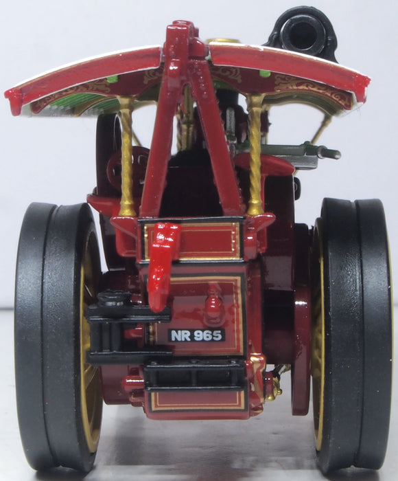 Oxford Diecast Burrell Scenic Showmans Loco Winston Churchill 1:76