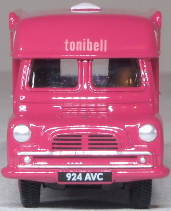 Oxford Diecast Bedford Ca Ice Cream Van Tonibell 1:76