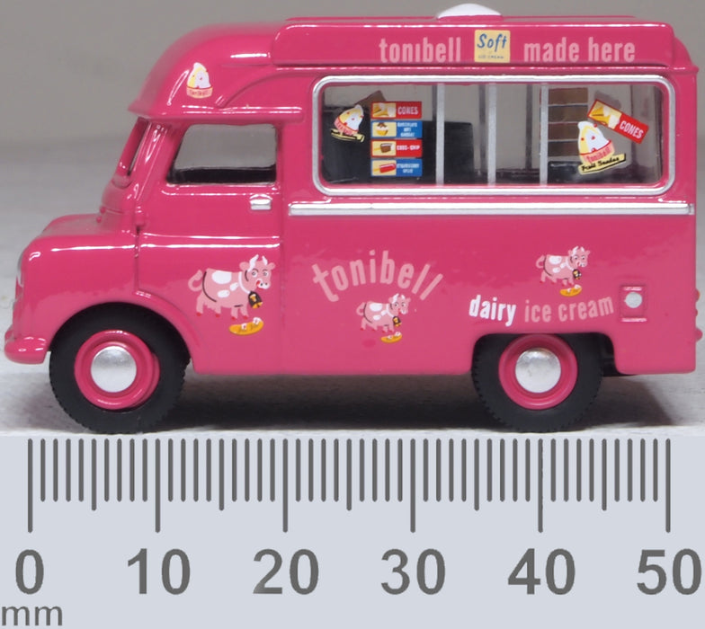 Oxford Diecast Bedford Ca Ice Cream Van Tonibell 1:76