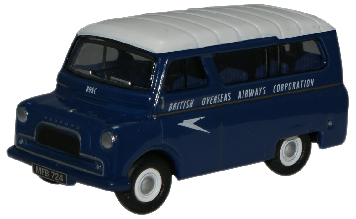 Oxford Diecast BOAC Bedford CA Minibus - 1:76 Scale 76CA024