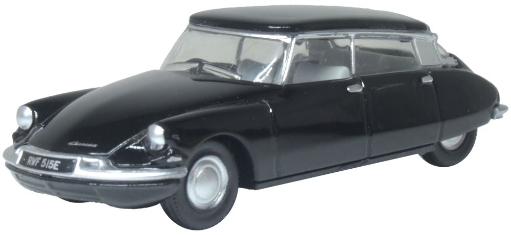 Oxford Diecast Citroen DS19 Black 1:76