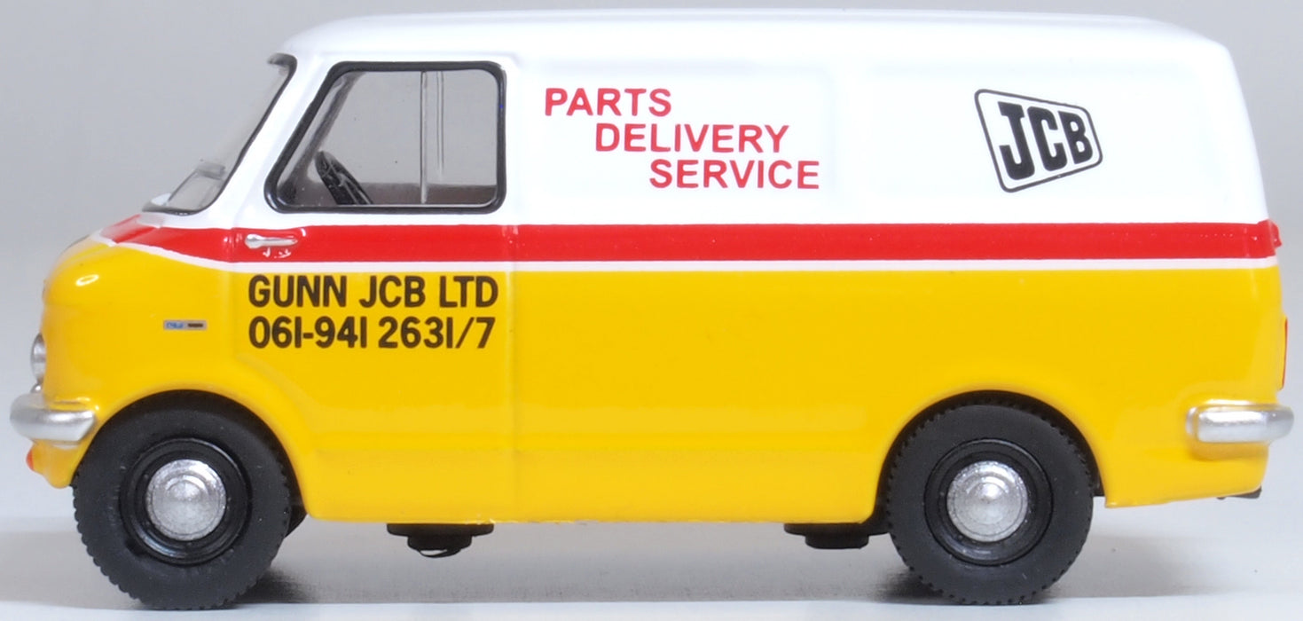 Oxford Diecast Gunn JCB Bedford CF 1:76
