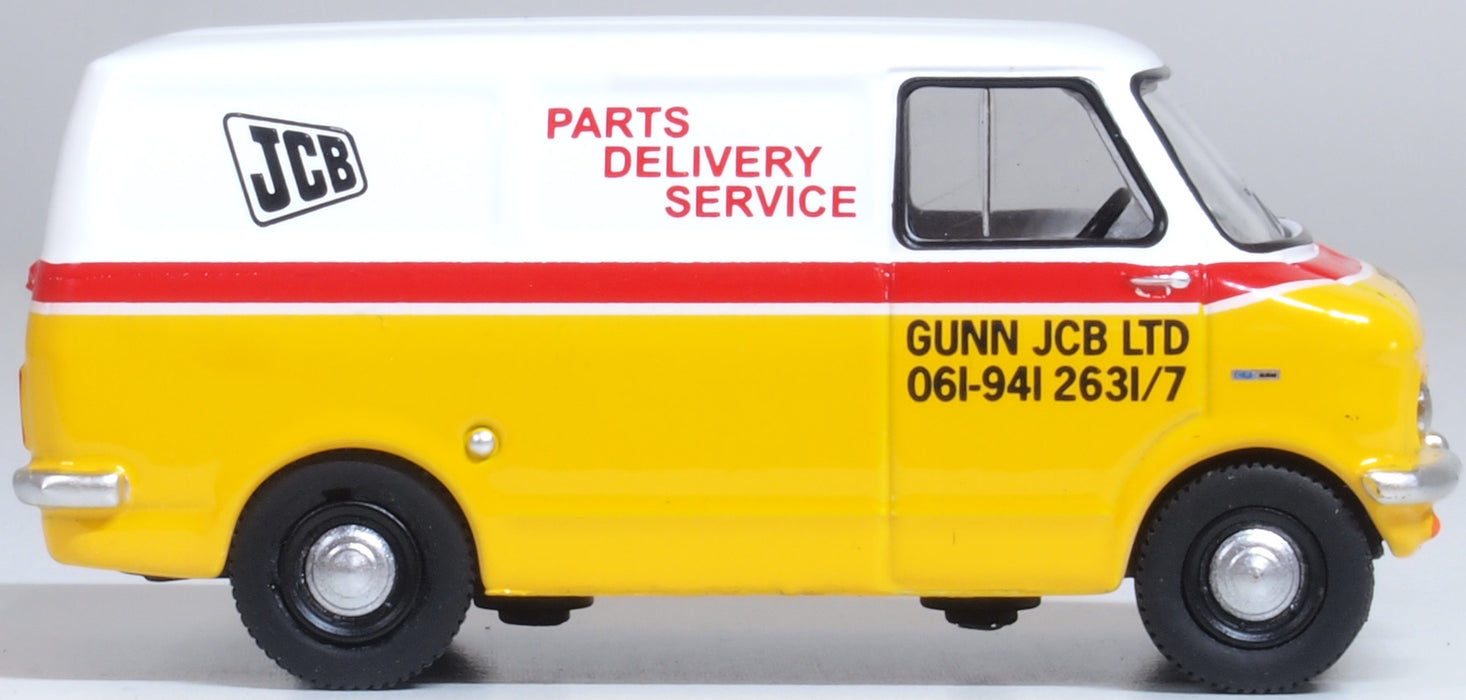 Oxford Diecast Gunn JCB Bedford CF 1:76