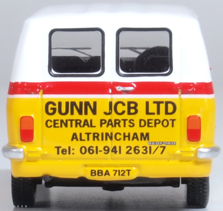 Oxford Diecast Gunn JCB Bedford CF 1:76