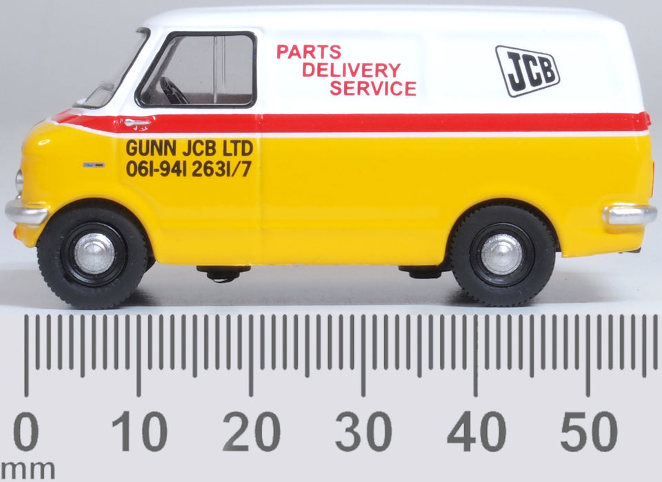 Oxford Diecast Gunn JCB Bedford CF 1:76