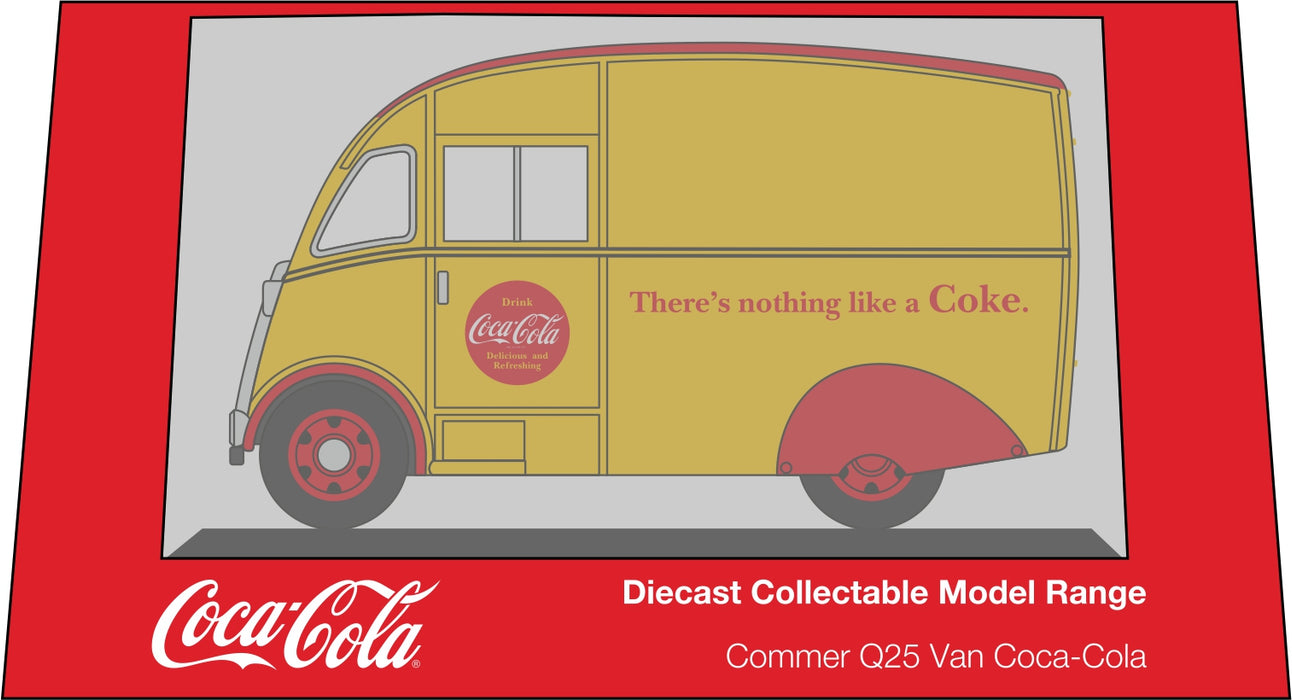 Oxford Diecast 1:76 Scale Commer Q25 Van Coca Cola 76CM010CC Pack