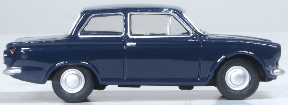 OXFORD DIECAST 1:76 Scale Titan Blue/Strato Silver Ford Fiesta MkI - Oxford Diecast