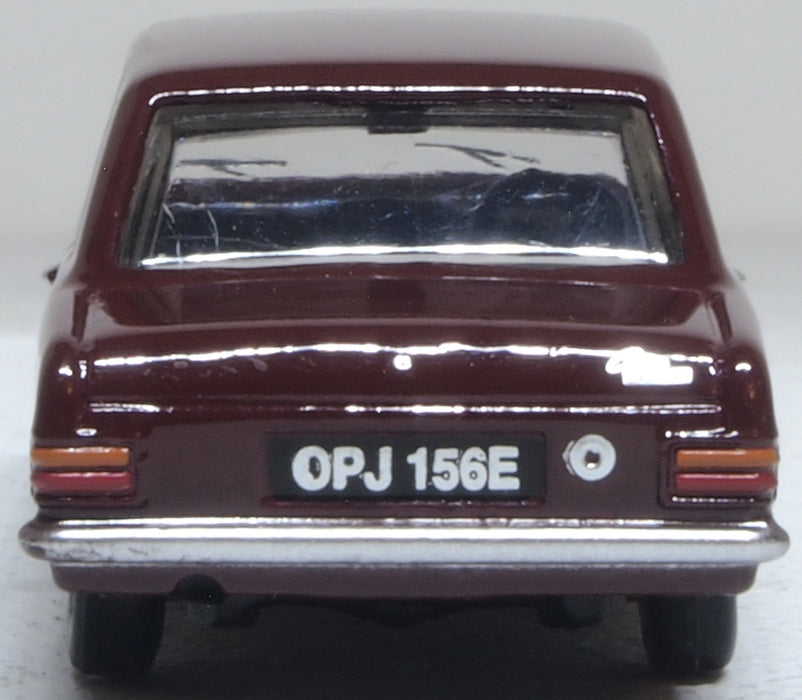 Oxford Diecast Ford Cortina MkII Black Cherry 1:76
