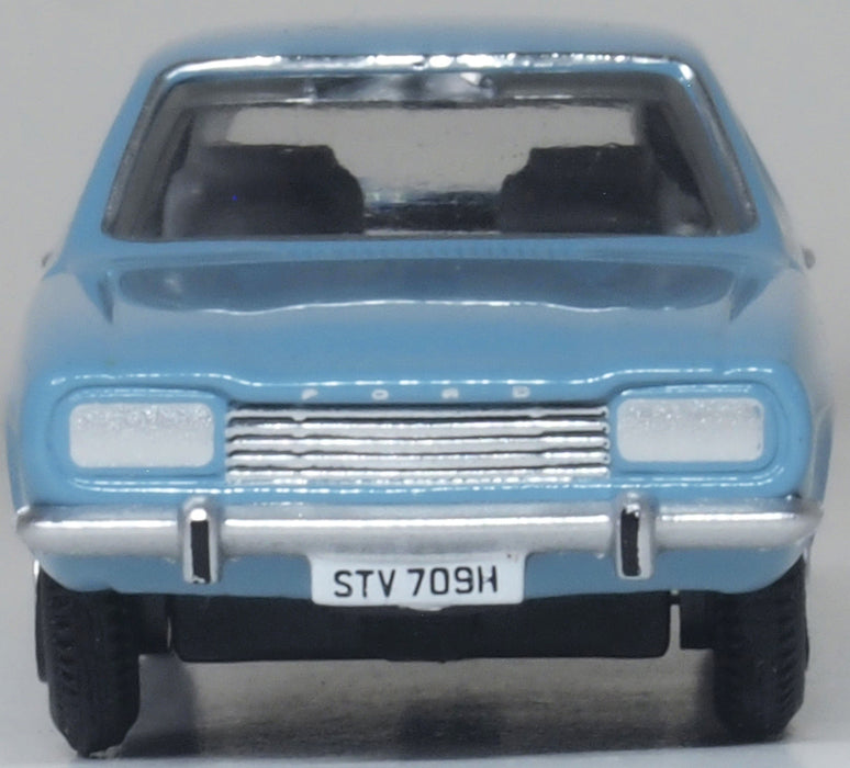 Oxford Diecast Ford Capri MK1 Light Blue/Nevilles Car (Auf W) 1:76