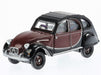 Oxford Diecast Charleston Maroon/Black Citroen 2CV - 1:76 Scale 76CT001