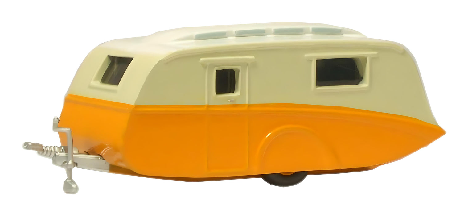 Oxford Diecast Orange/CreamCaravan - 1:76 Scale 76CV001