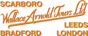 Oxford Diecast Duple Britannia Wallace Arnold 76DB001 1:76 00 Scale Rear Wallace Arnold Tours