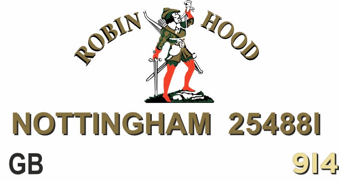 Oxford Diecast Duple Britannia Barton 76DB002 1:76 Scale (00) Rear Robin Hood and Nottingham